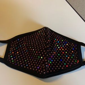 Glitter- sequin fashion face mask